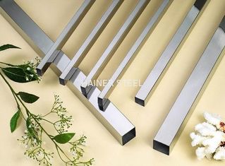 China 16 BWG Thin Wall stainless steel tube / Square Stainless Steel Sanitary Pipe supplier