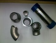 Seamless 904L 2205 310S Stainless Steel Reducing Tee / Reducing Cross Pipe Fitting, AP Finish Saltation Finish