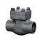 1/2 inch - 2 inch Forged Steel Check Valve , Class 150 / 800 / 900 / 1500 supplier