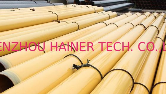 EN 10219 S235 JRH EN10217 Seamless / ERW Carbon Steel Tube , FBE Coated Water Pipe