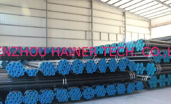 Beveled End ASTM A53 / A106 Gr.B Seamless Carbon Steel Pipe / Tube , 1mm - 55mm