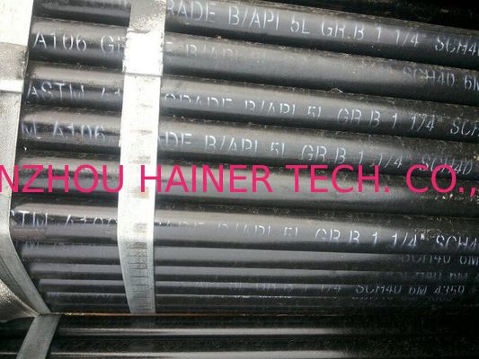 ASTM A106 / API 5L Gr.B Seamless Carbon Steel Pipe,1-1/4